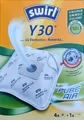 Produktbild: SWIRL Y 30 MicroPor Staubsaugerbeutel Y30 frei Haus per DHL - 4 Beutel