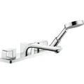 Produktbild: Hansgrohe Axor Urquiola 4-Loch Wannenarmatur Fertigset für Fliesenrand Chrom