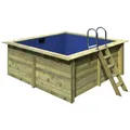 Produktbild: KARIBU Rechteckpool, braun, 9772 l, BxH: 350x125 cm
