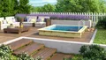 Produktbild: Karibu Rechteckpool Massivholzpool kdi Schwimmbecken Gartenpool, Massivholz, witterungsbeständig, wetterfest