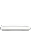 Produktbild: LEONARDO HOME Servierplatte Ciao • spülmaschinengeeignete Glasplatte für Kuchen, Gebäcke oder Canapés • schlichte Form aus Klarglas • 2,5 x 33 x 16 cm (HxBxT) • 025831