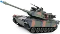 Produktbild: ZY022 RC Panzer Abrams M1A2 1:18 - Ferngesteuerter Panzer mit Schussfunktion/Rauchfunktion