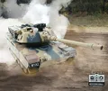 Produktbild: Efaso Ferngesteuerter Panzer Abrams M1A2 RC Mit Schussfunktion - Soft Air/Wasser Munition, Sound, Starke Motoren, Antrieb - Maßstab 1:18 Modell