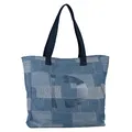 Produktbild: Denim TOM TAILOR, VIRGINIA, Damen, Shopper mit Reisverschluss, L, Mixed Blue