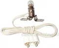 Produktbild: Stegfassung E5,5 mit Birnchen 3,5V für Puppenhausbeleuchtung, Kahlert 60606