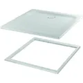 Produktbild: BetteUltra Rechteck-Duschwanne mit Minimum-Wannenträger, 900x750x25mm, 5840-000T1, Farbe: Weiß