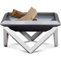 Produktbild: Feuerschale Svenskav Gilge XXL 2096, Rost, Edelstahl, Metall, 63x63x35 cm, Handmade in Europe, Made in Europe, Grüner Punkt, abnehmbare Standfüße, hitzebeständig, Freizeit, Campingzubehör, Feuerschalen