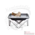 Produktbild: Svenskav Feuerschale Gilge XXL (63 cm) aus 3,0 mm Rohstahl + Basis Edelstahl