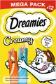 Produktbild: Dreamies DREAMIES™ CREAMY Multipack Huhn & Lachs 12 x 10g, Snack für: Katze