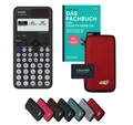 Produktbild: CASIO Taschenrechner fx-810DE CW inkl. Schutztasche Rot & Fachbuch (96 Seiten, DIN A5)