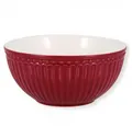 Produktbild: Greengate Geschirr Schale Müslischale Alice Clared Red (14cm)