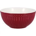 Produktbild: Greengate Schale ALICE Rot 450 ml Müslischale Everyday Geschirr CLARET RED