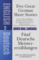 Produktbild: Five Great German Short Stories: A Dual-Language Book