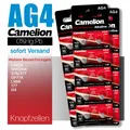 Produktbild: LR626 AG4 SR626W 376 377 G4 LR66 177 GP77A  Camelion Knopfzellen MHD 10-2029