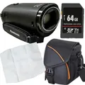 Produktbild: Panasonic HC-V380EG-K Camcorder, Full HD, 50x optischer Zoom, Set Angebot