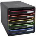 Produktbild: EXACOMPTA Schubladenbox BIG-BOX PLUS, 5 Schübe, harlekin