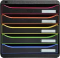 Produktbild: Exacompta 309914D Premium Ablagebox mit 5 Schubladen für DIN A4+ Dokumente. Stap