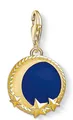 Produktbild: Thomas Sabo Silber 925 er vergoldet Charm Anhänger Mond u Sterne neu 1664-427-32