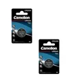 Produktbild: 2 x Camelion Lithium Knopfzellen 3V Batterien CR2450