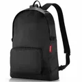 Produktbild: reisenthel mini maxi rucksack reisetasche faltbar black schwarz AP7003