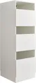 Produktbild: Laundreezy Wäscheschrank LAUNDREEZY LDO50 Breite 50 cm, höhenverstellbare Füße, Soft-Close-Funktion