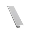 Produktbild: GUTTA Verlegeprofil, BxHxL: 20 x 16 x 2000 mm, Aluminium - silberfarben