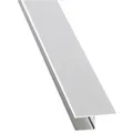 Produktbild: Alu-U-Profil 16mm Befestigungslasche längs silber eloxiert 2000 mm lang