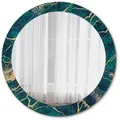 Produktbild: Tulup Spiegel, Türkis, Glas, Rund, 80x80x0.4 cm, Spiegel, Wandspiegel