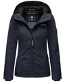Produktbild: Marikoo Outdoorjacke Brombeere sportliche Übergangsjacke mit Kapuze