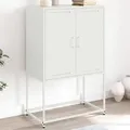 Produktbild: vidaXL Highboard Weiß 68,5x38,5x107 cm Stahl