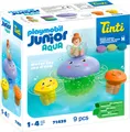 Produktbild: Playmobil® Bunte Quallenfamilie, inkl. 3 Tinti-Badetabletten (71439) Konstruktions-Spielset, (9 St), JUNIOR AQUA & Tinti, Made in Europe