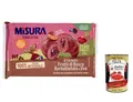 Produktbild: 6x Misura fibrextra cornetti croissant Beeren, Rote Bete und Trauben | 100% Vollkornmehl 308 g + Italian Gourmet polpa 400g