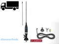 Produktbild: Albrecht NINJA CB Funk Antenne 95cm kpl. PL Stecker Kabel Fuss Top für LKW MAN