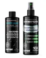 Produktbild: carron Scheibenpolitur + Nanoversiegelung 2in1 für Auto-Frontscheibe polieren für Lotuseffekt + Steinschlagschutz (enthält 1x zusätzlich Revitalizer Pack zur Auffrischung)