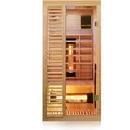 Produktbild: Dewello® Infrarotkabine Infrarotsauna HAMLIN 90cm x 90cm inkl. 4 Vollspektrumstrahler, Bodenstrahler, 1 Person, LED