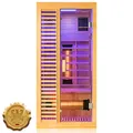Produktbild: Infrarotkabine Infrarotsauna Wärmekabine Sauna Saunakabine 1 Person Vollspektrum