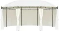 Produktbild: vidaXL Gartenpavillon Cremeweiß 530x350x265 cm