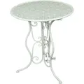 Produktbild: VINTAGE Beistell Bistro Tisch Landhaus Balkon Shabby Look Garten Grundstück Deko Möbel