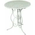 Produktbild: Vintage Beistell Bistro Tisch Landhaus Balkon Shabby Look Garten Grundstück Deko Möbel