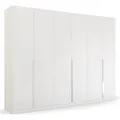 Produktbild: Drehtürenschrank - Hochglanz weiß - 6 Türen - 271 cm Kleiderschrank Schrank