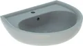 Produktbild: Geberit Waschtisch RENOVA mit Hahnloch, mit Überlauf 600 x 490 mm pergamon