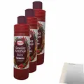 Produktbild: Hela Curry Gewürz Ketchup extra scharf 3er Pack (3x800ml Flasche) + usy Block
