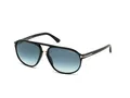 Produktbild: TOM FORD Sonnenbrillen FT0447 JACOB  01P Schwarz Blau Herren