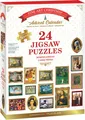 Produktbild: Eurographics Puzzle-Adventskalender Masterpieces, 24 x 50 Teile, 8924-6042
