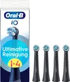 Produktbild: Oral-B iO Ultimative Reinigung Aufsteckbürsten schwarz (4 Stk.)