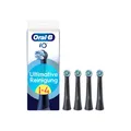Produktbild: Oral-B iO Ultimative Reinigung, Original Aufsteckbürsten für elektrische Oral-B iO Zahnbürsten, 'Borsten-in-Borsten' Bündel, Schwarz, 4 Stück
