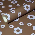 Produktbild: JUNOPAX Geschenkpapier 50m x 1,00m Blüte braun