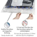 Produktbild: Wenko Vakuum Beutel Set Transparent, 6-teilig, platzsparende Kleideraufbewahrung