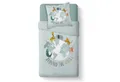 Produktbild: Familando Kinderbettwäsche Around the World 135x200 80x80 cm aus 100% Baumwolle mit Reißverschluß, Renforcé, 2 teilig, mit ruhiger Wendeseite