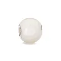 Produktbild: Trollbeads Charm Runder Weißer Mondstein aus Edelstein in der Farbe Weiß, TSTBE-00017